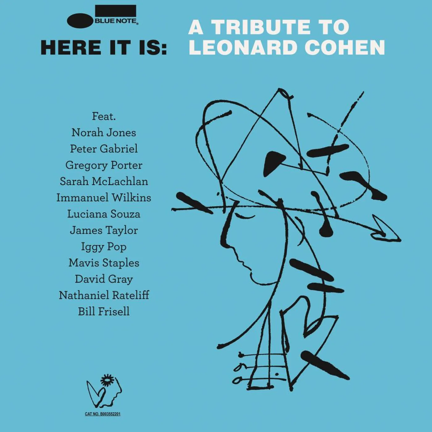 HERE IT IS: A TRIBUTE TO LEONARD COHEN / VARIOUS Vinyl Record