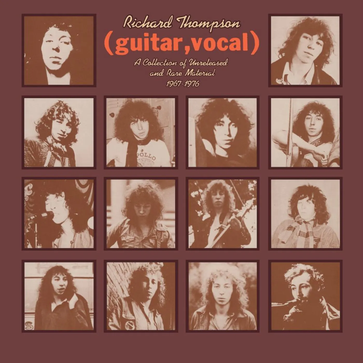 Richard Thompson COLLECTION OF UNRELEASED & RARE MATERIAL 1967-1976 (GUITAR, VOCAL) (2LP) Vinyl Record