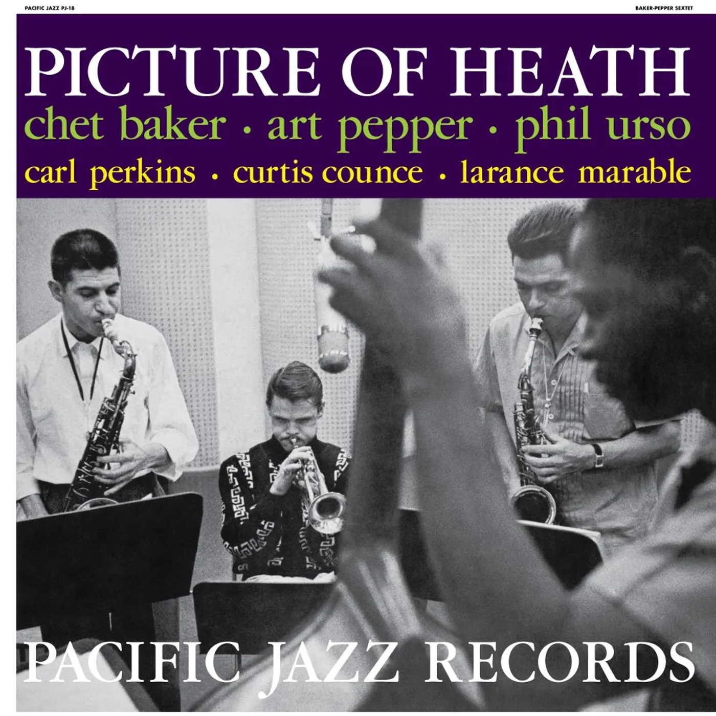Chet Baker / Art Pepper PICTURE OF HEATH (BLUE NOTE TONE POET SERIES) Vinyl Record