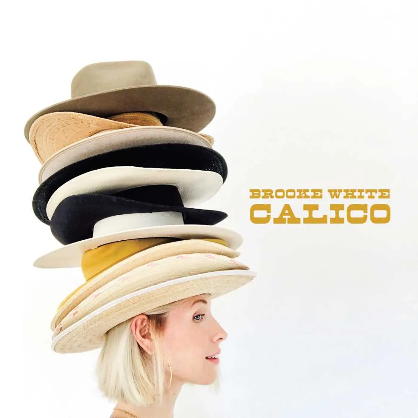 Brooke White Calico Vinyl Record