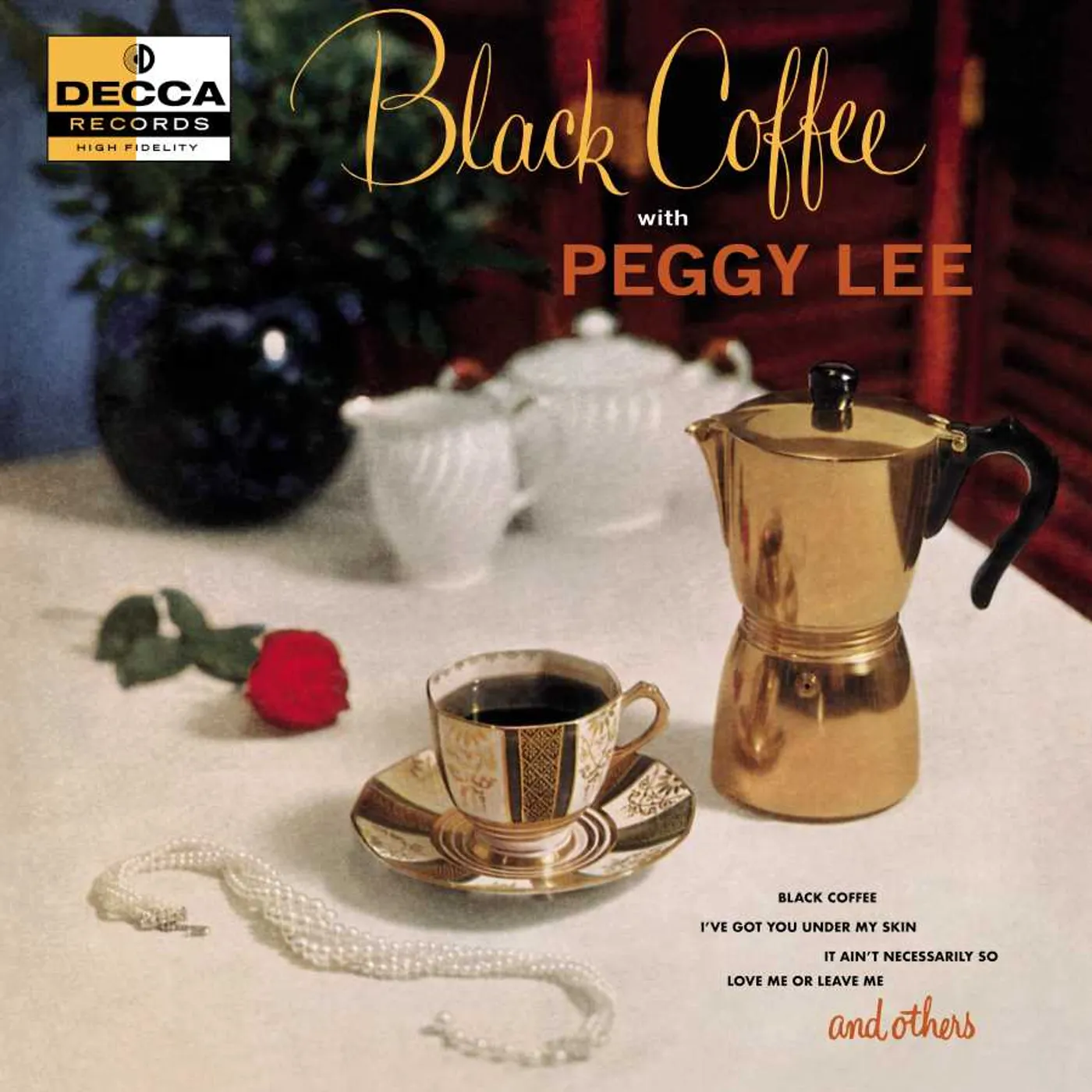 Peggy Lee BLACK COFFEE (VERVE ACOUSTIC SOUNDS SERIES) Vinyl Record