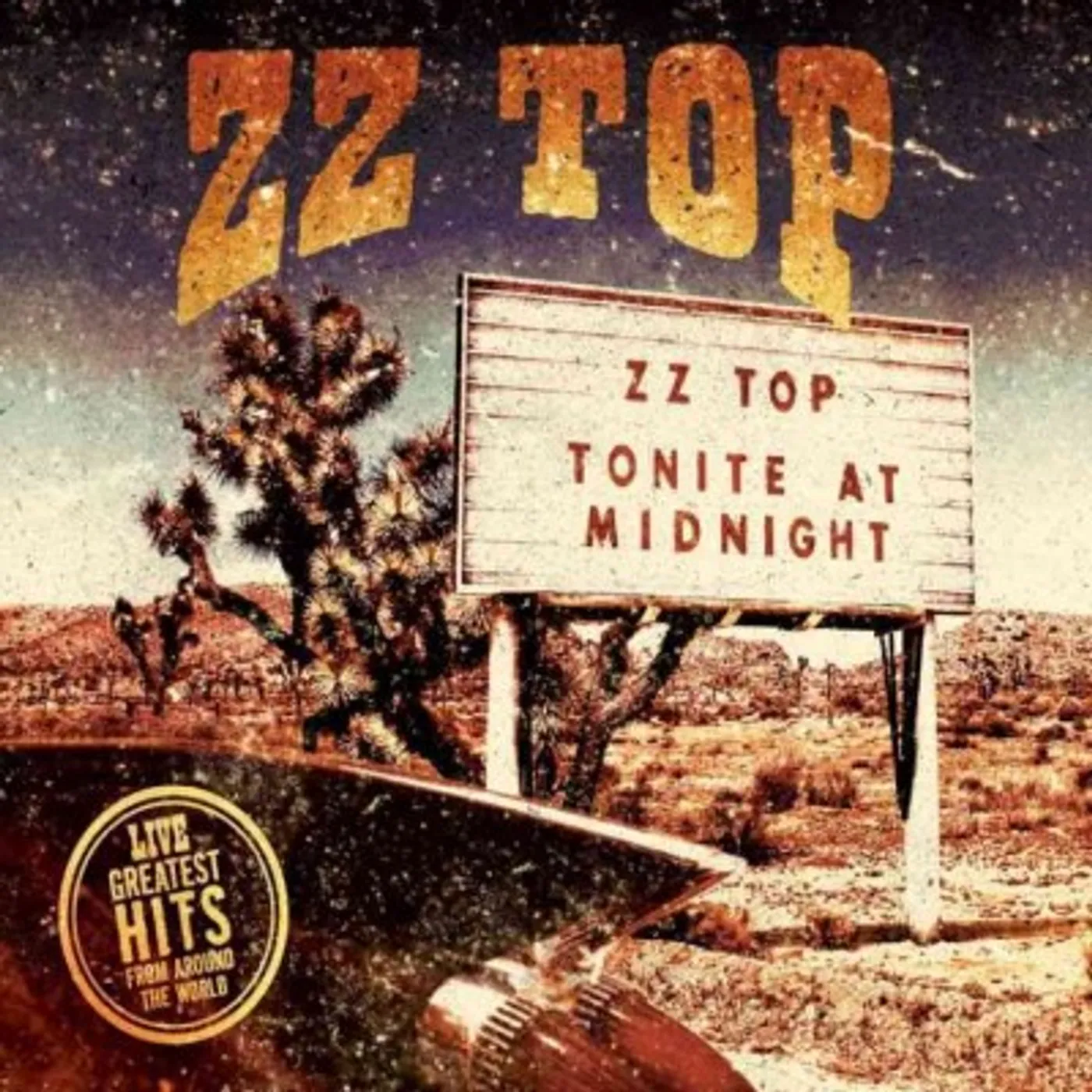 ZZ Top Live: Greatest Hits from Around The World Vinyl Record