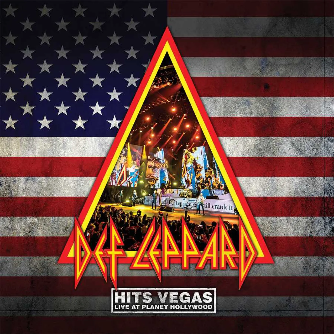 Def Leppard HITS VEGAS - LIVE AT PLANET HOLLYWOOD (3LP/TRANSLUCENT BLUE VINYL) Vinyl Record
