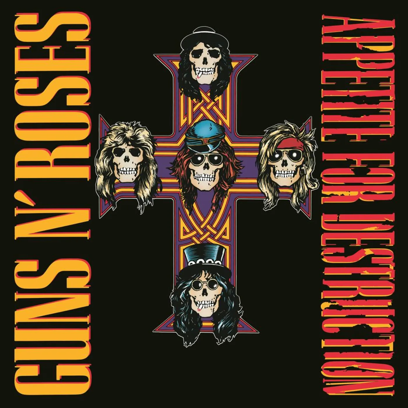 Guns N' Roses APPETITE FOR DESTRUCTION (2LP) Vinyl Record