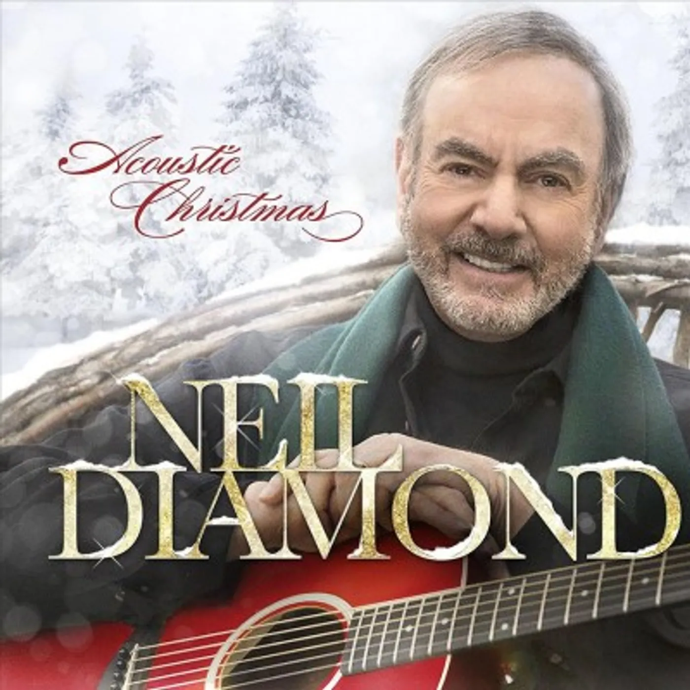 Neil Diamond Acoustic Christmas Vinyl Record