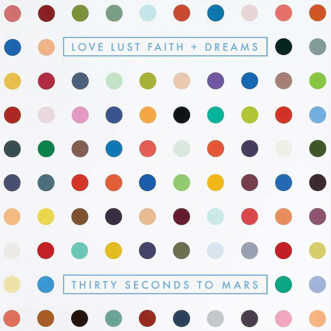 Thirty Seconds To Mars Love Lust Faith + Dreams Vinyl Record
