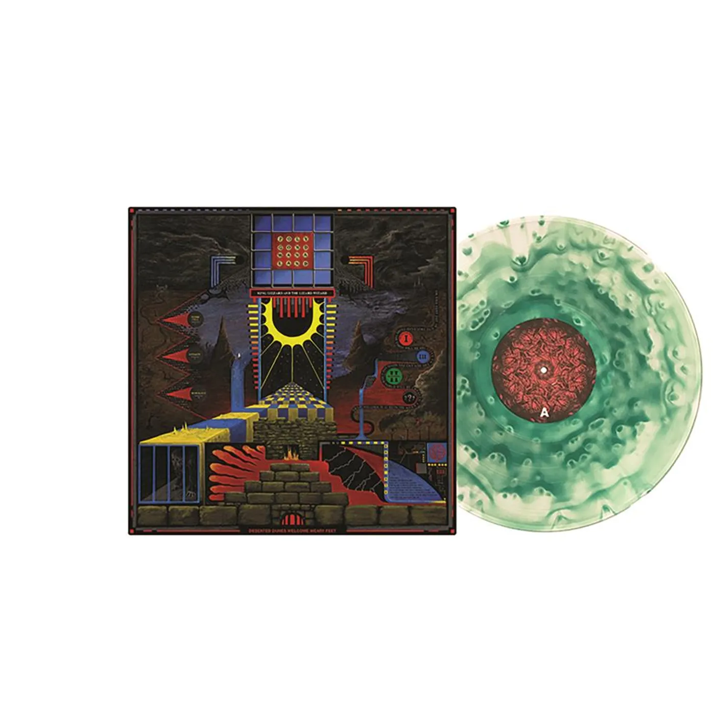 King Gizzard & The Lizard Wizard Polygondwanaland (Cloudy Green LP) Vinyl Record