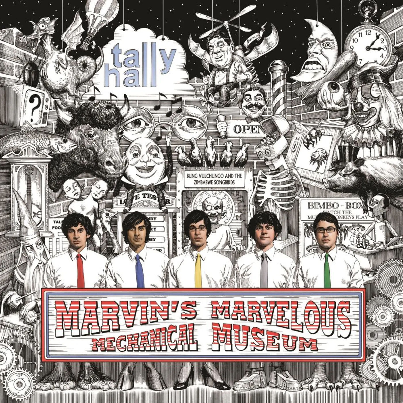 Tally Hall Marvin's Marvelous Mechanical Museum (LP) Vinyl Record