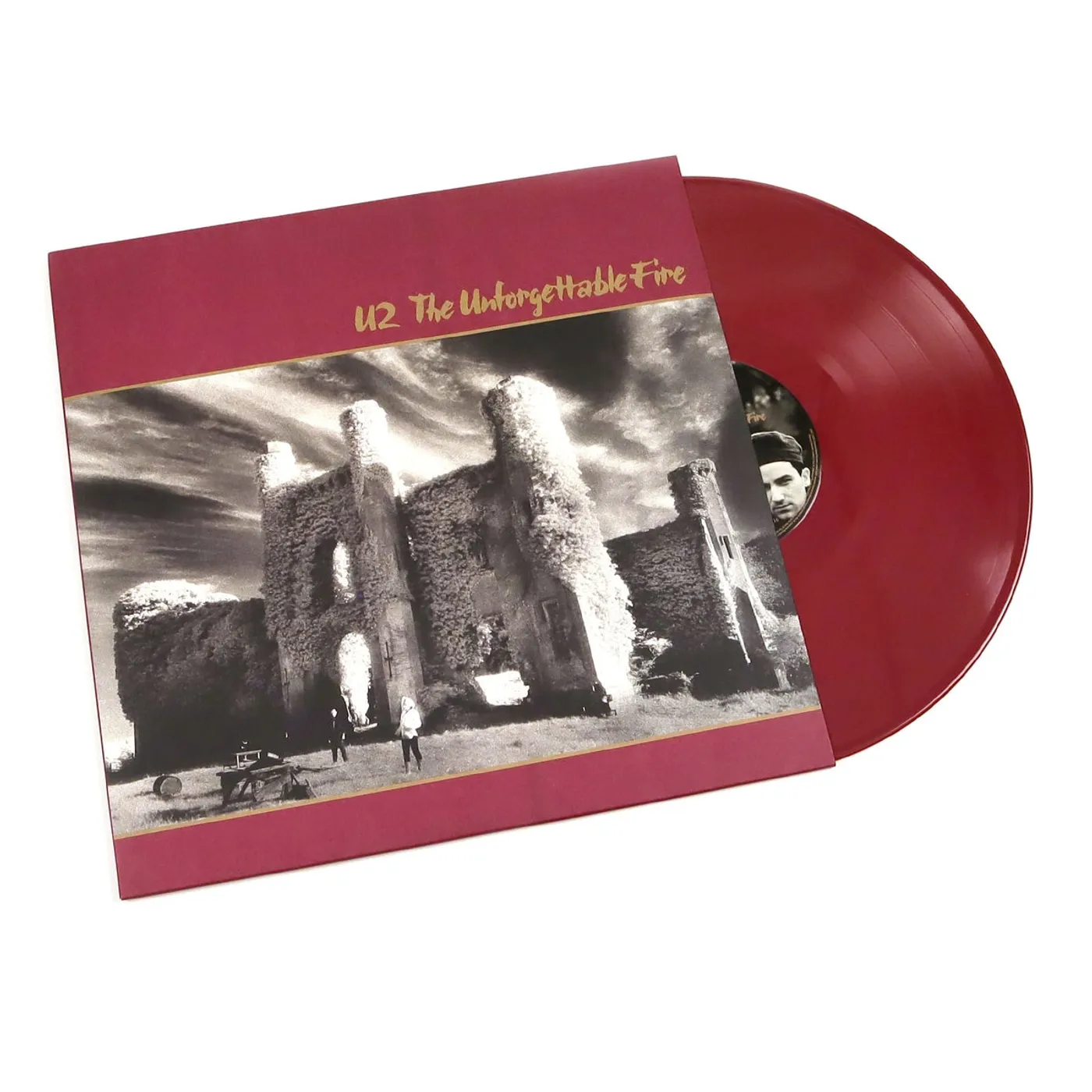 U2 UNFORGETTABLE FIRE (RED WINE VINYL) Vinyl Record