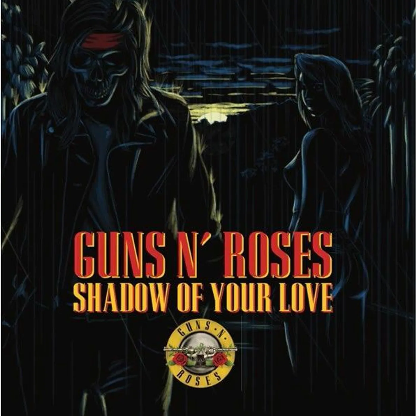 Guns N' Roses Shadow Of Your Love/Movin' To The City (1988 Acoustic Version) Vinyl Record
