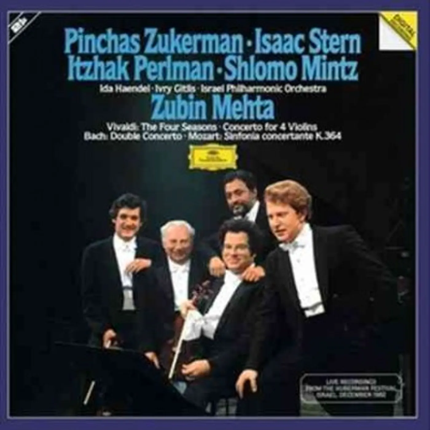 Pinchas Zukerman Vivaldi: The Four Seasons Vinyl Record