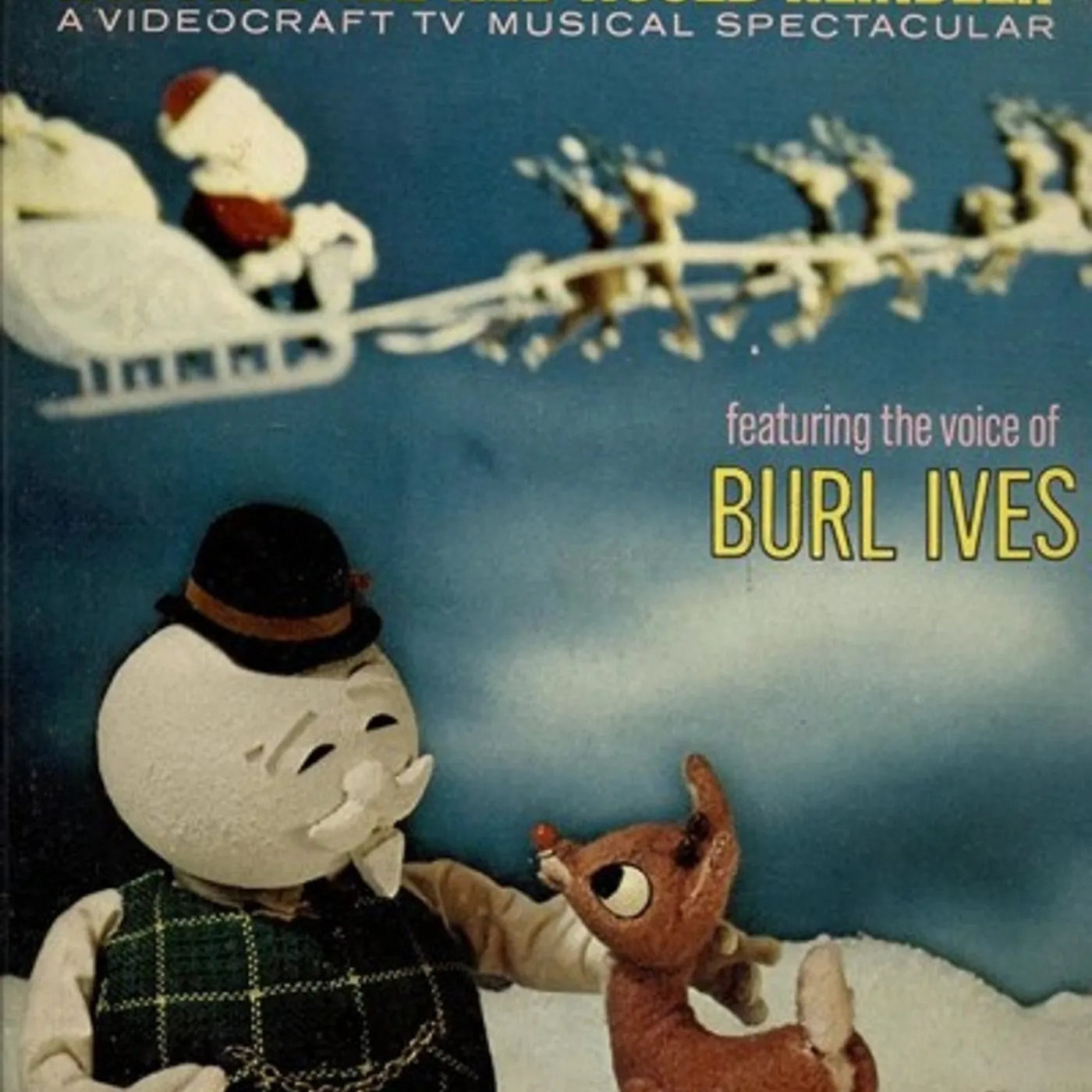 Burl Ives Rudolph The Red-Nosed Reindeer Vinyl Record