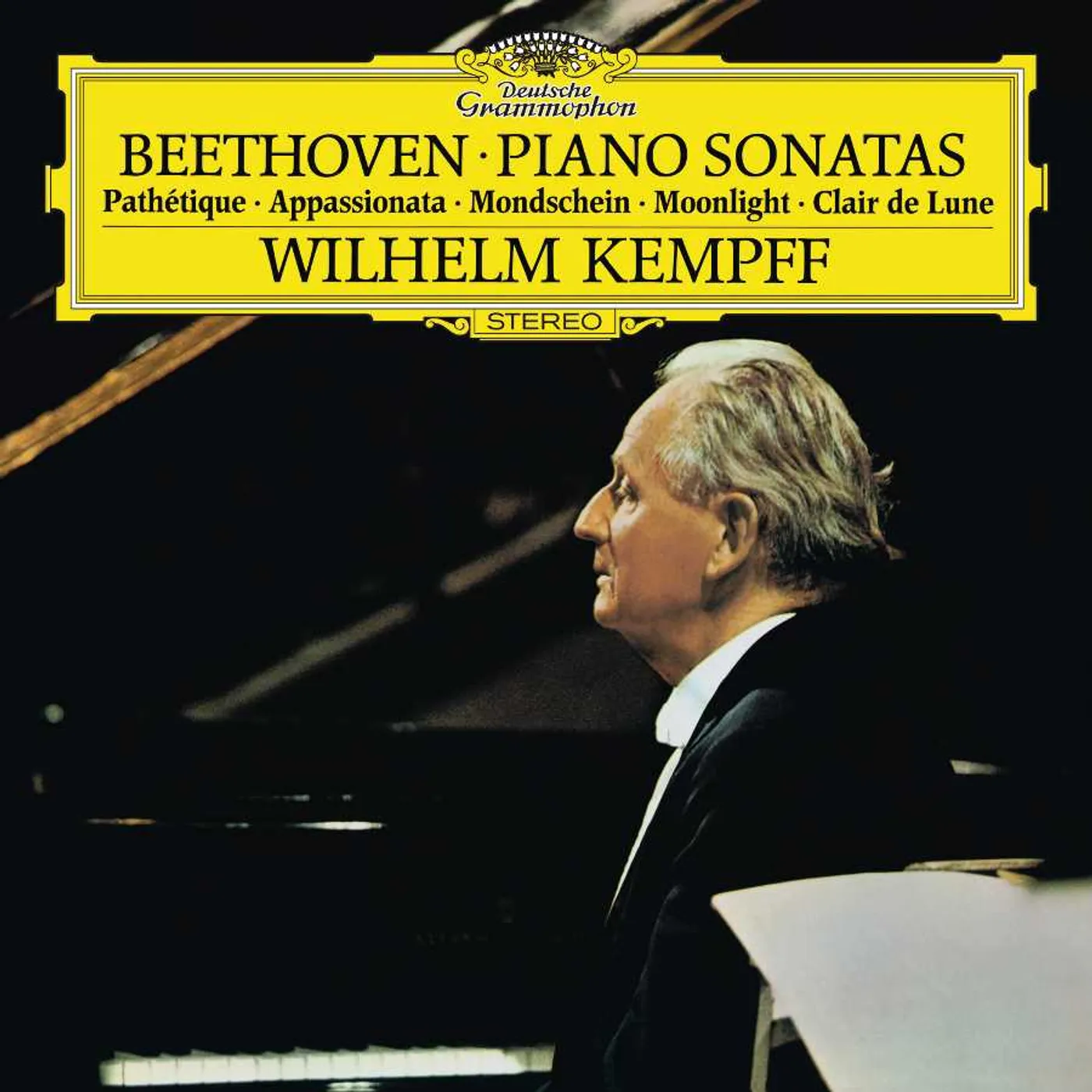 Wilhelm Kempff Piano Sonata No. 8 Vinyl Record