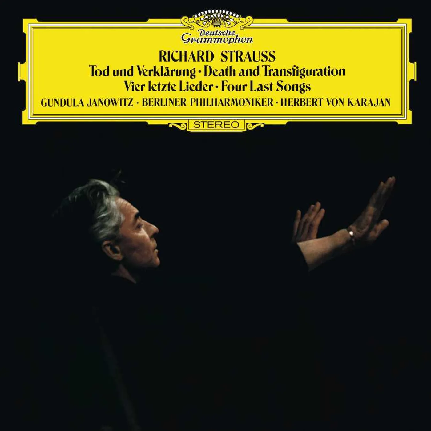 Gundula Janowitz Strauss: Op. 24, TrV 158/Vier letzte Lieder, TrV 296 Vinyl Record