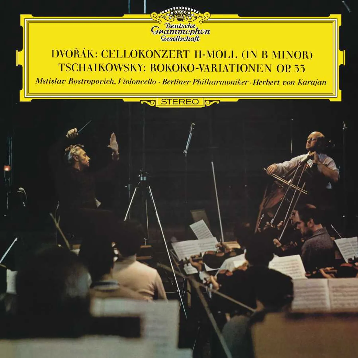 Various Dvorak/Tchaikovsky: Cello Concerto In B Minor, Op. 104, B. 191/Variations Vinyl Record