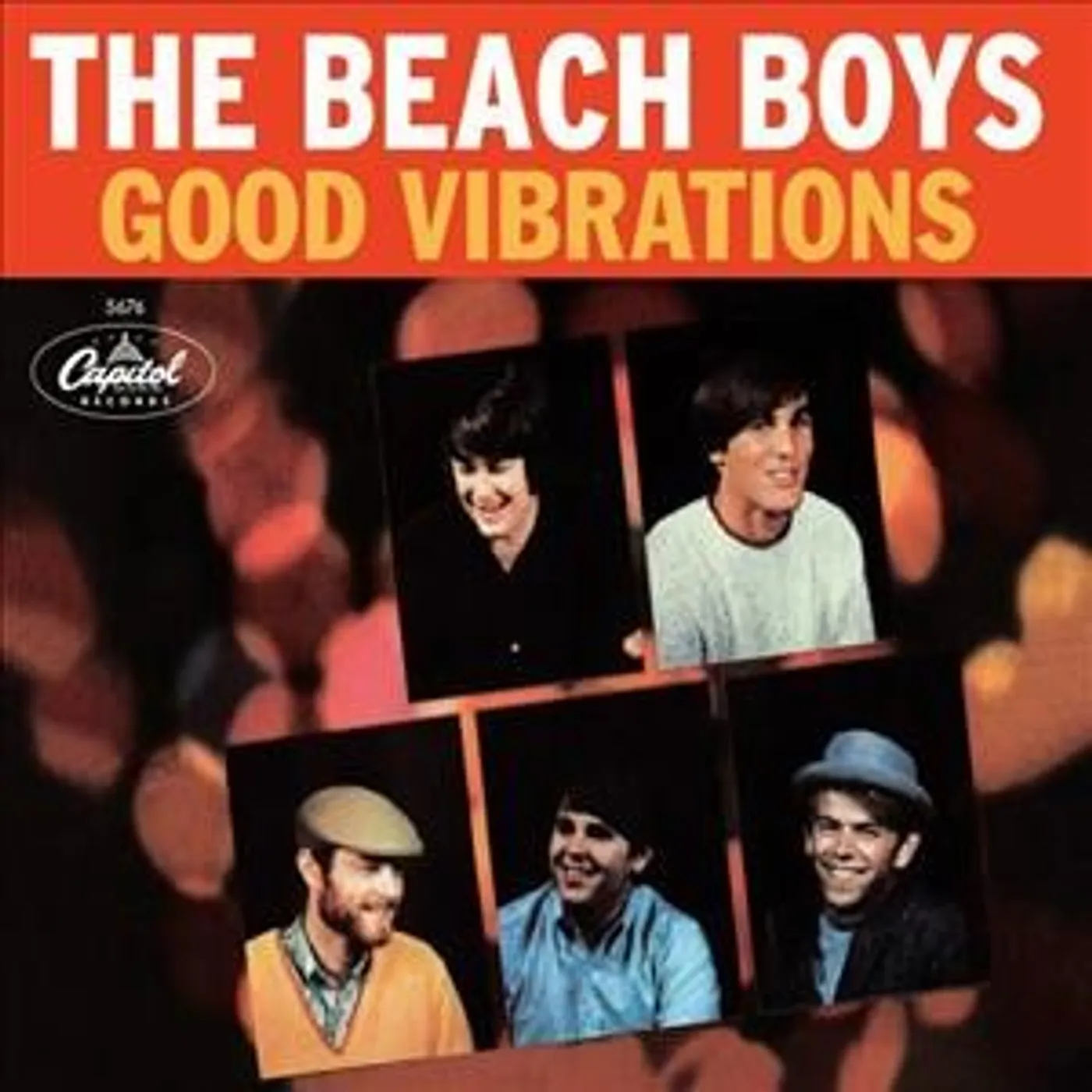 The Beach Boys GOOD VIBRATIONS (ORANGE/YELLOW SWIRL-MARBLE VINYL) Vinyl Record