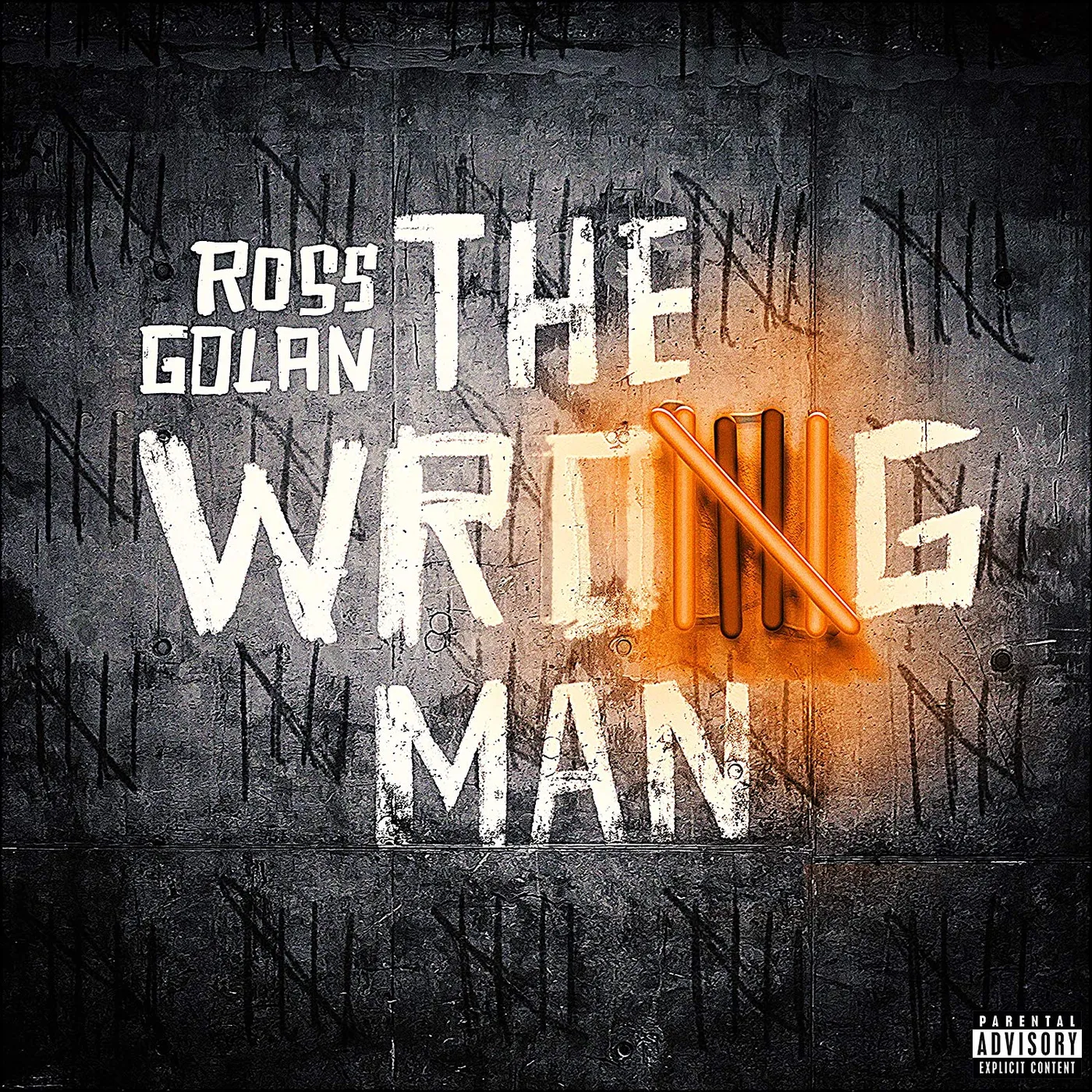 Ross Golan WRONG MAN (2LP/TRANSLUCENT ORANGE VINYL) Vinyl Record