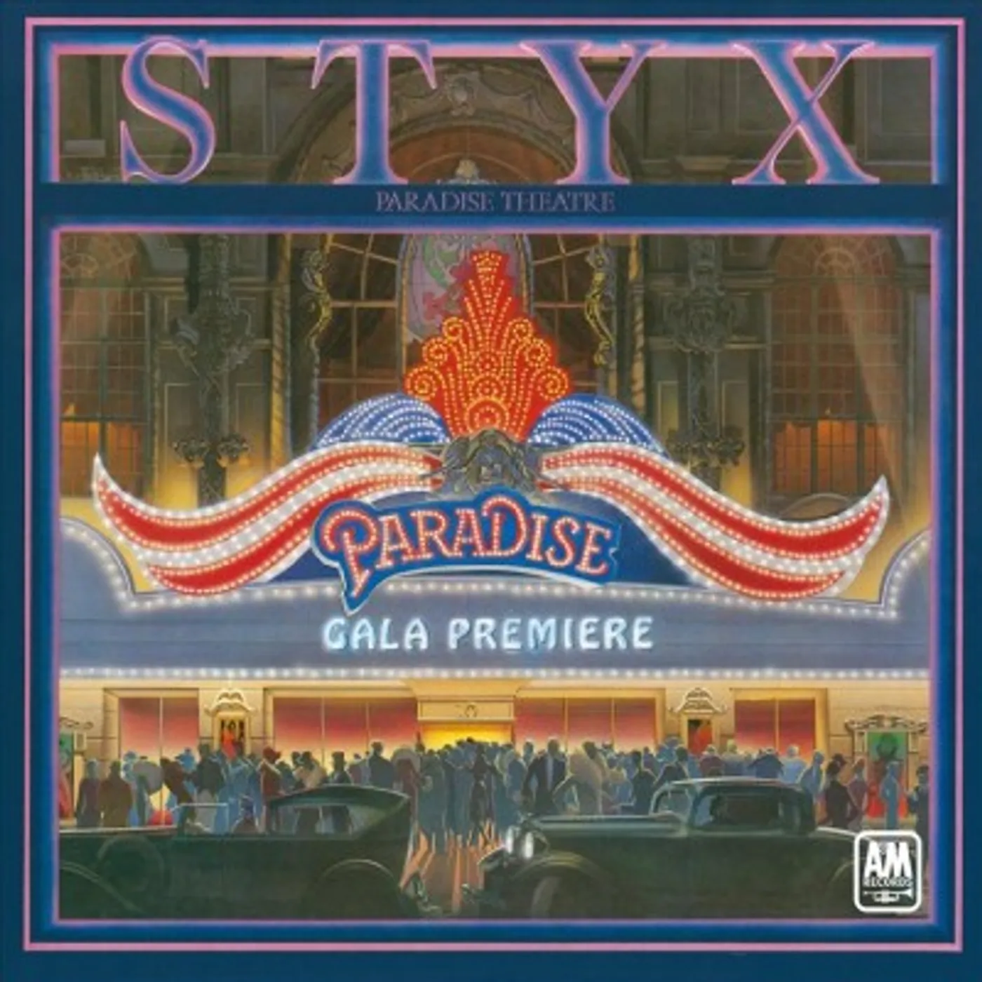 Styx PARADISE THEATER Vinyl Record