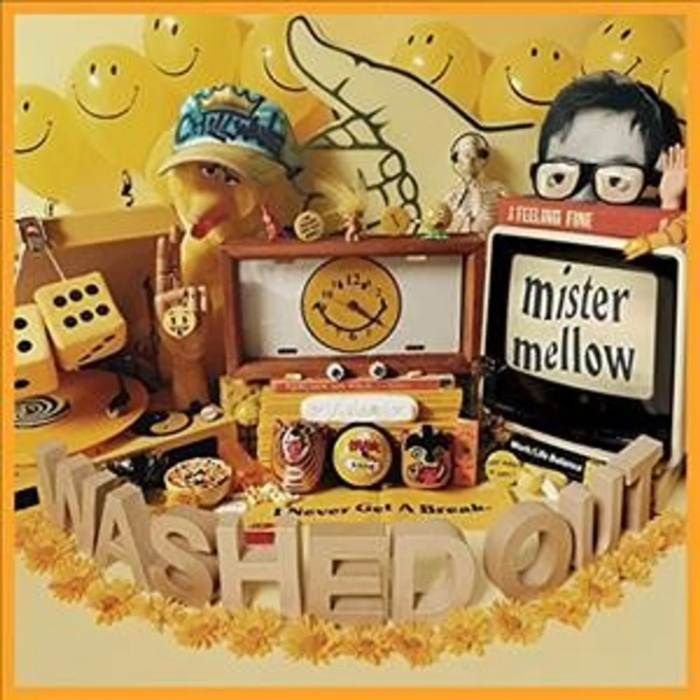 Washed Out MISTER MELLOW (YELLOW VINYL LP) Vinyl Record