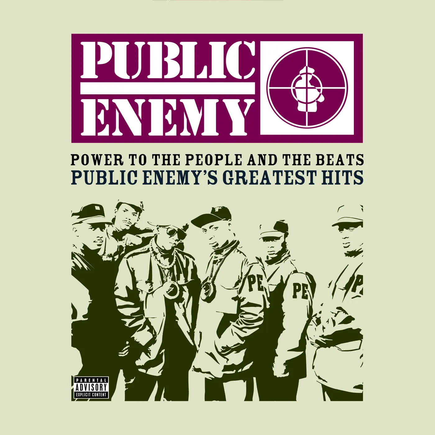Public Enemy POWER TO THE PEOPLE & THE BEATS - GREATEST HITS (X) (BLOOD RED W/ BLACK SMOKE VINYL/2LP) Vinyl Record