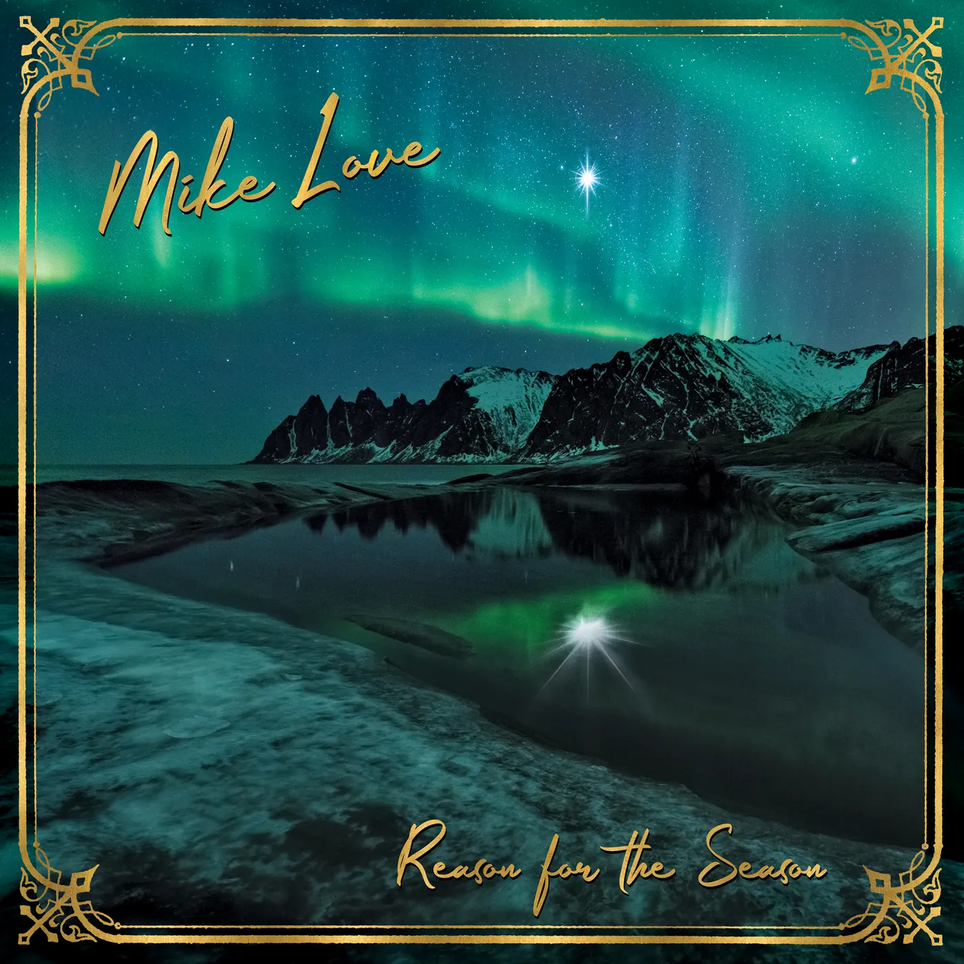 Mike Love Reason for The Season (Clear with Red & Green Splatter) Vinyl Record