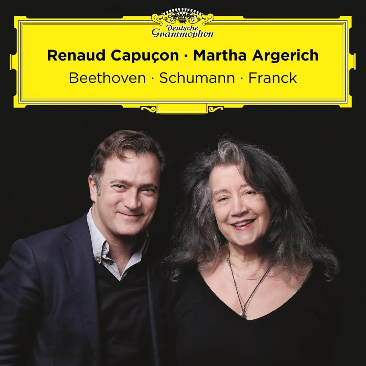 Renaud Capucon / Martha Argerich Beethoven - Schumann - Franck (2 LP) Vinyl Record