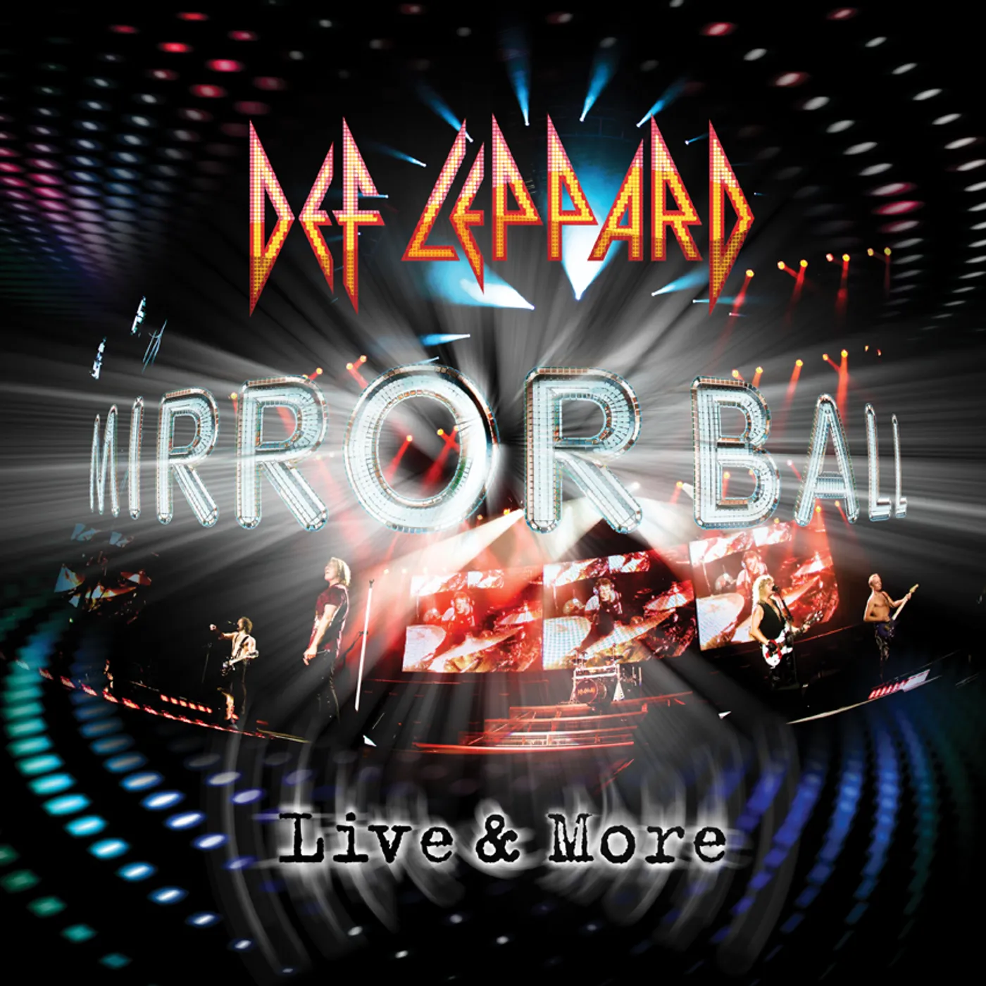 Def Leppard Mirrorball - Live and More (3 LP) Vinyl Record
