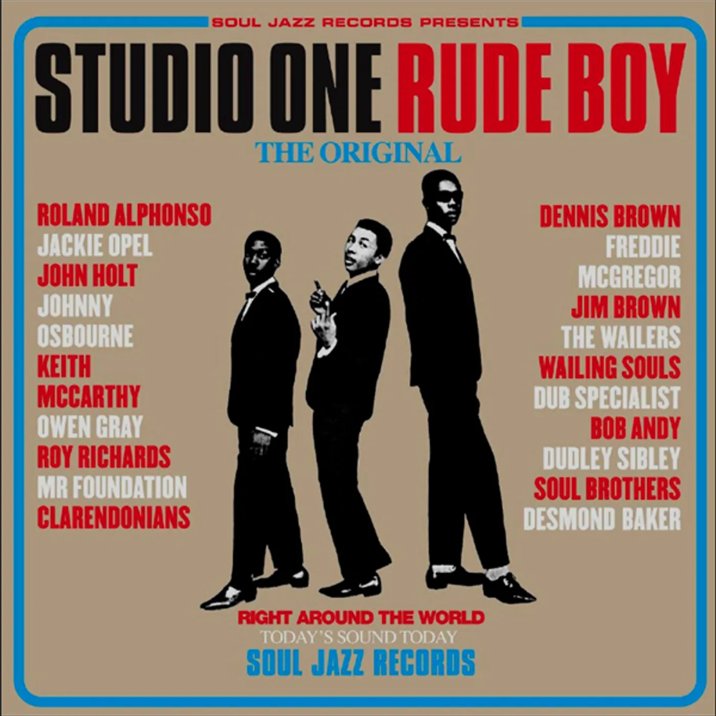 Soul Jazz Records Presents Studio one rude boy Vinyl Record