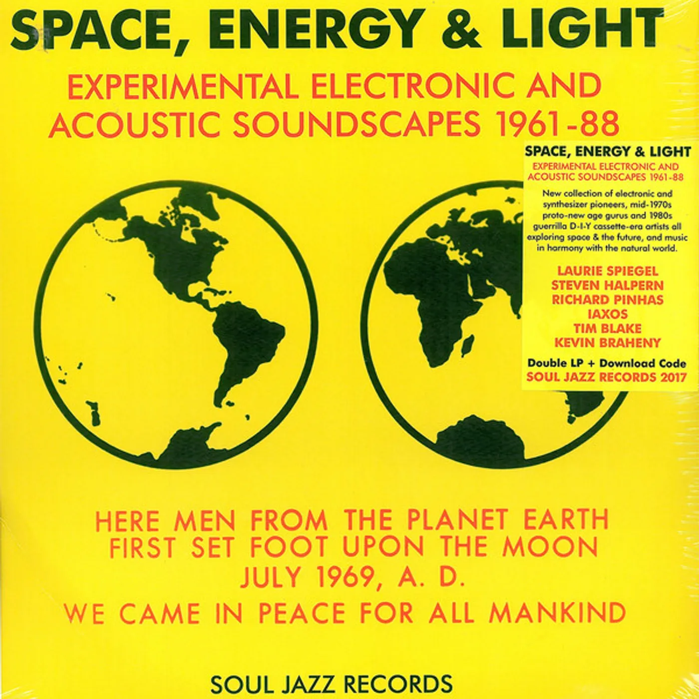 Soul Jazz Records Presents Space, Energy, & Light Vinyl Record