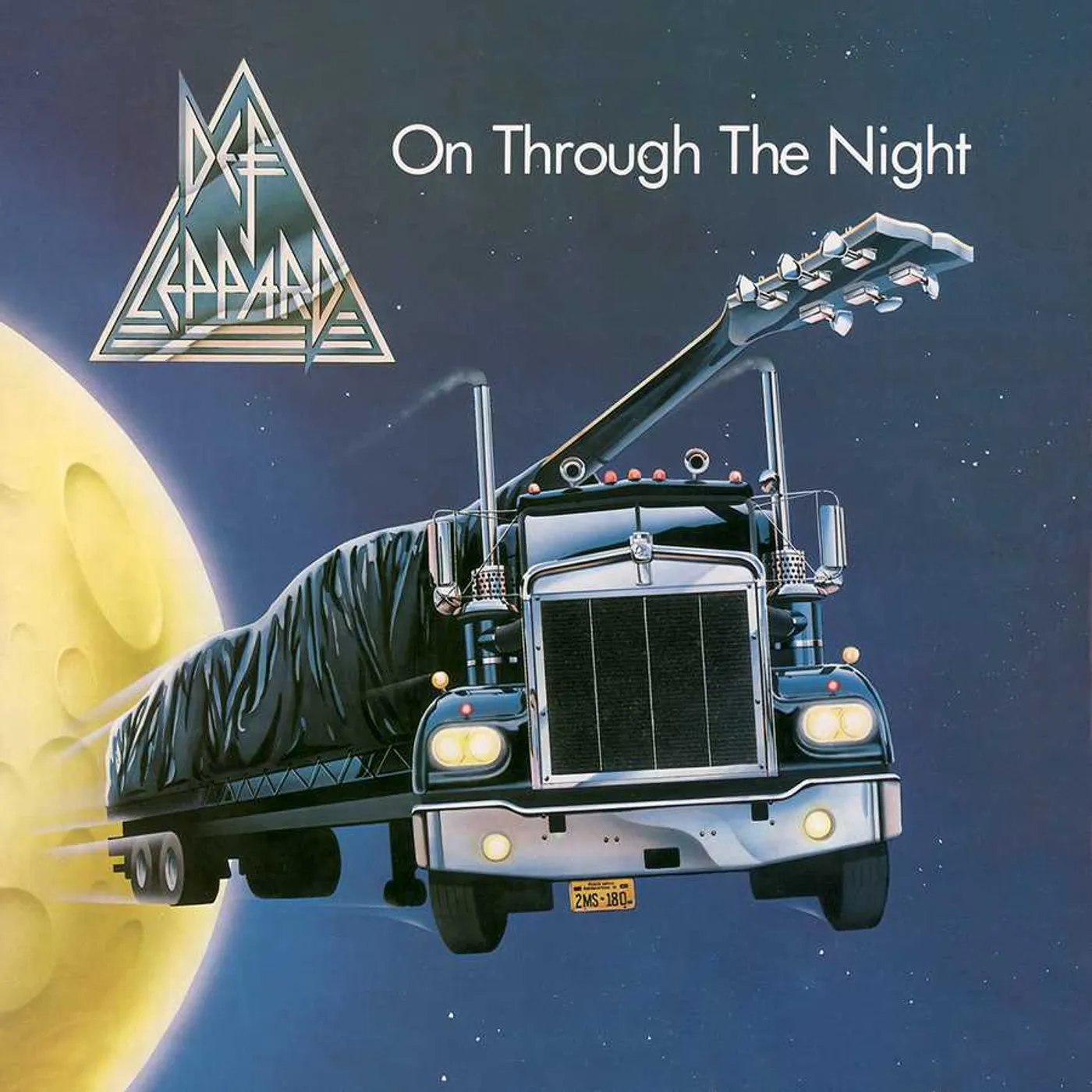 Def Leppard On Through The Night Vinyl Record