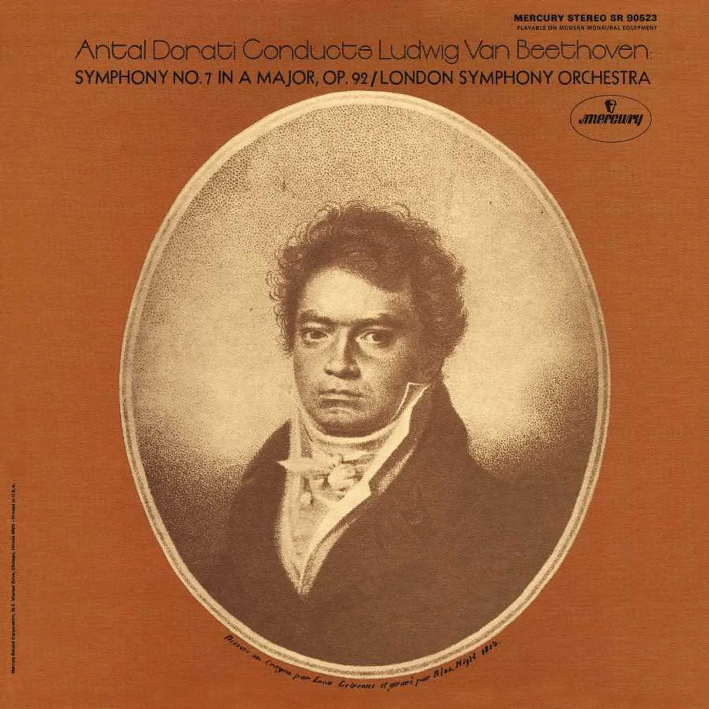 Antal Doráti Beethoven: Symphony No.7 (LP) Vinyl Record