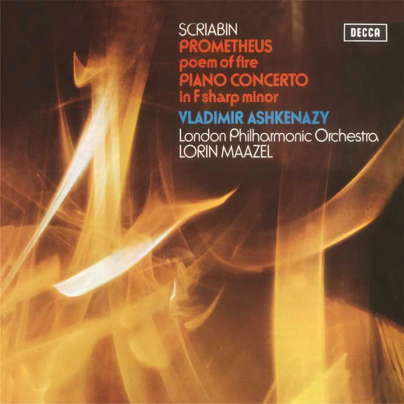 Vladimir Ashkenazy Scriabin: Piano Concerto/Prometheus Vinyl Record