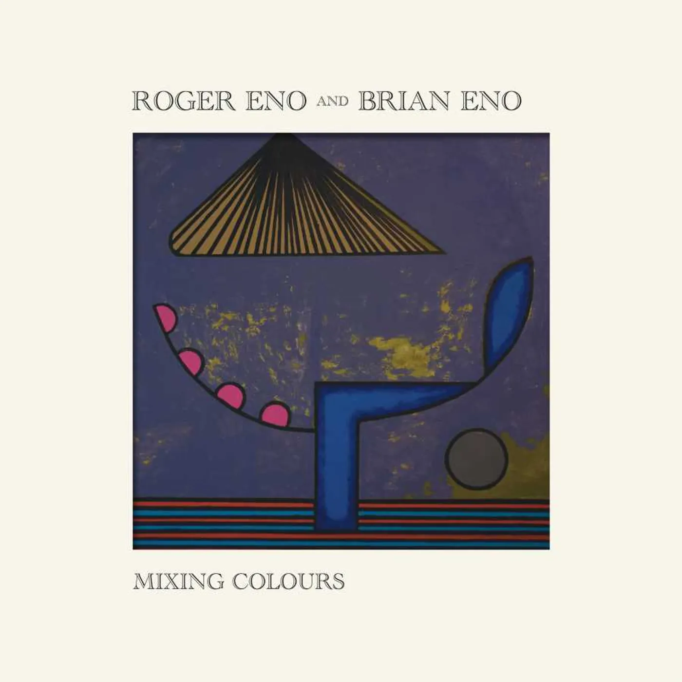 Roger Eno and Brian Eno Mixing Colours (2 LP) Vinyl Record