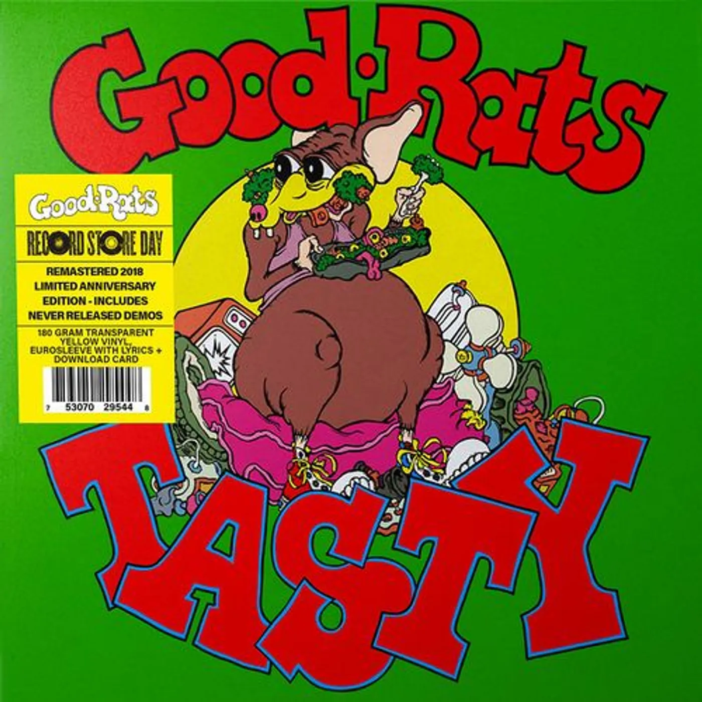 Good Rats Tasty Vinyl Record