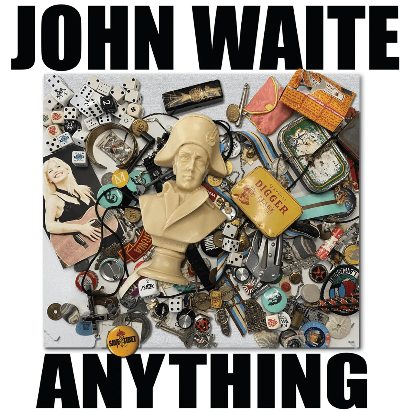 John Waite Anything  Ingram Ex. Autographed CD