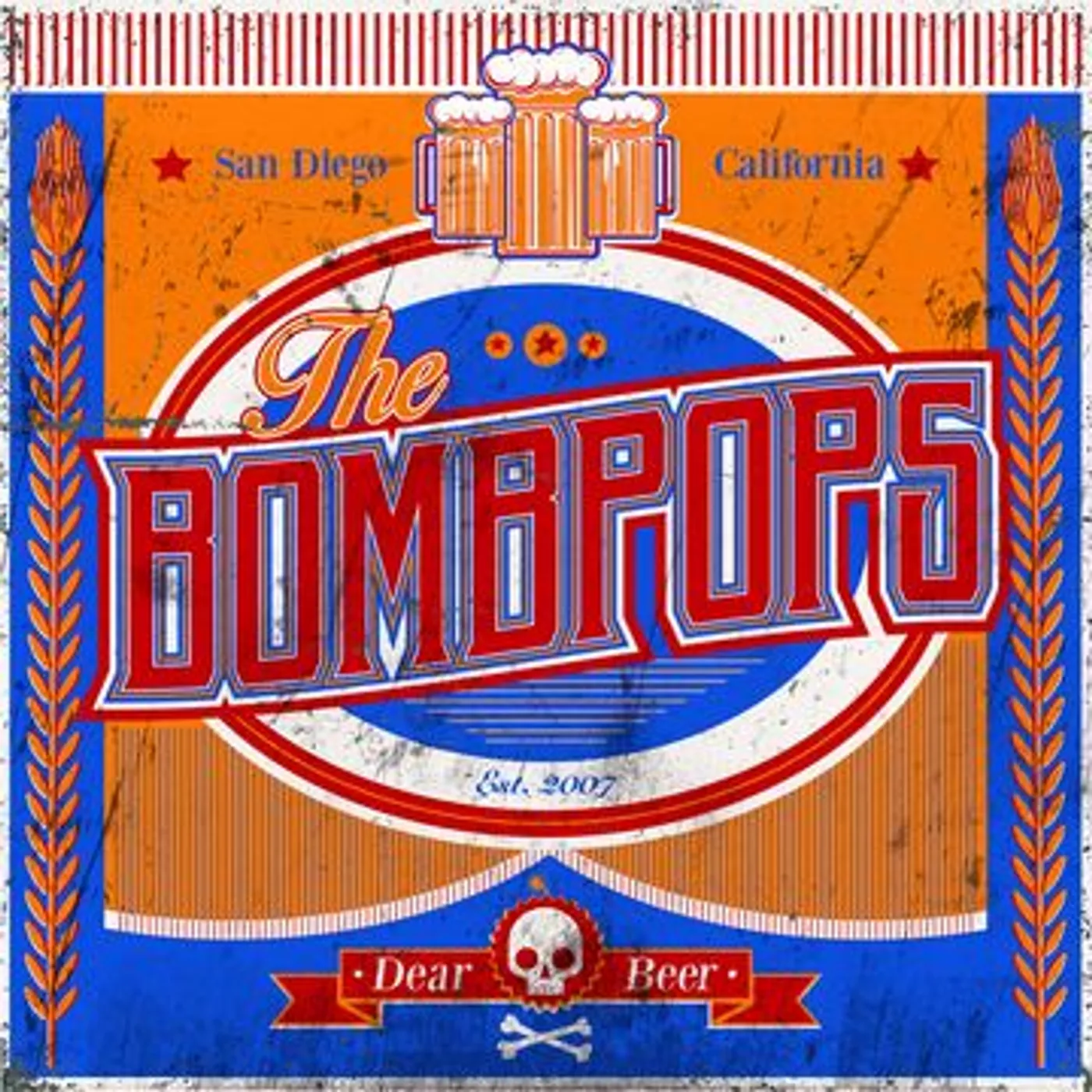 The Bombpops Dear Beer Vinyl Record
