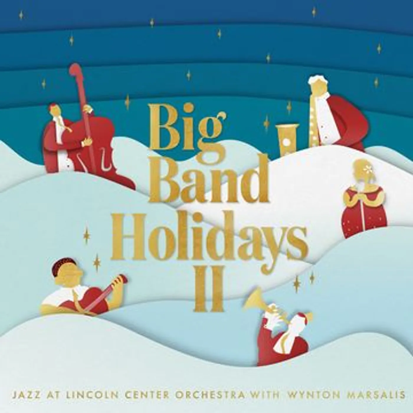 Jazz At Lincoln Center Orchestra / Wynton Marsalis BIG BAND HOLIDAYS II Vinyl Record