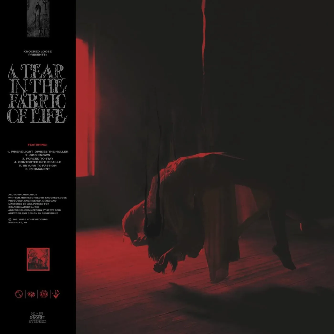 Knocked Loose TEAR IN THE FABRIC OF LIFE CD