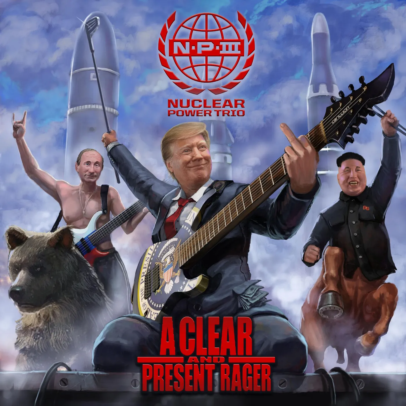 Nuclear Power Trio CLEAR AND PRESENT DANGER CD
