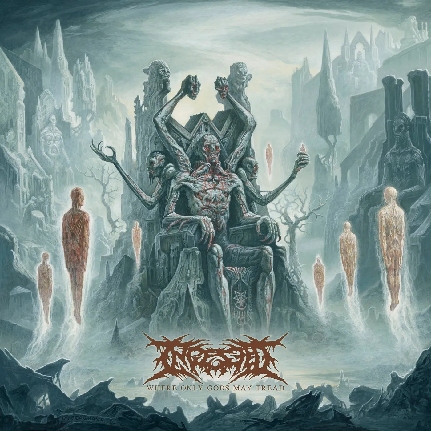 Ingested WHERE ONLY GODS MAY TREAD CD