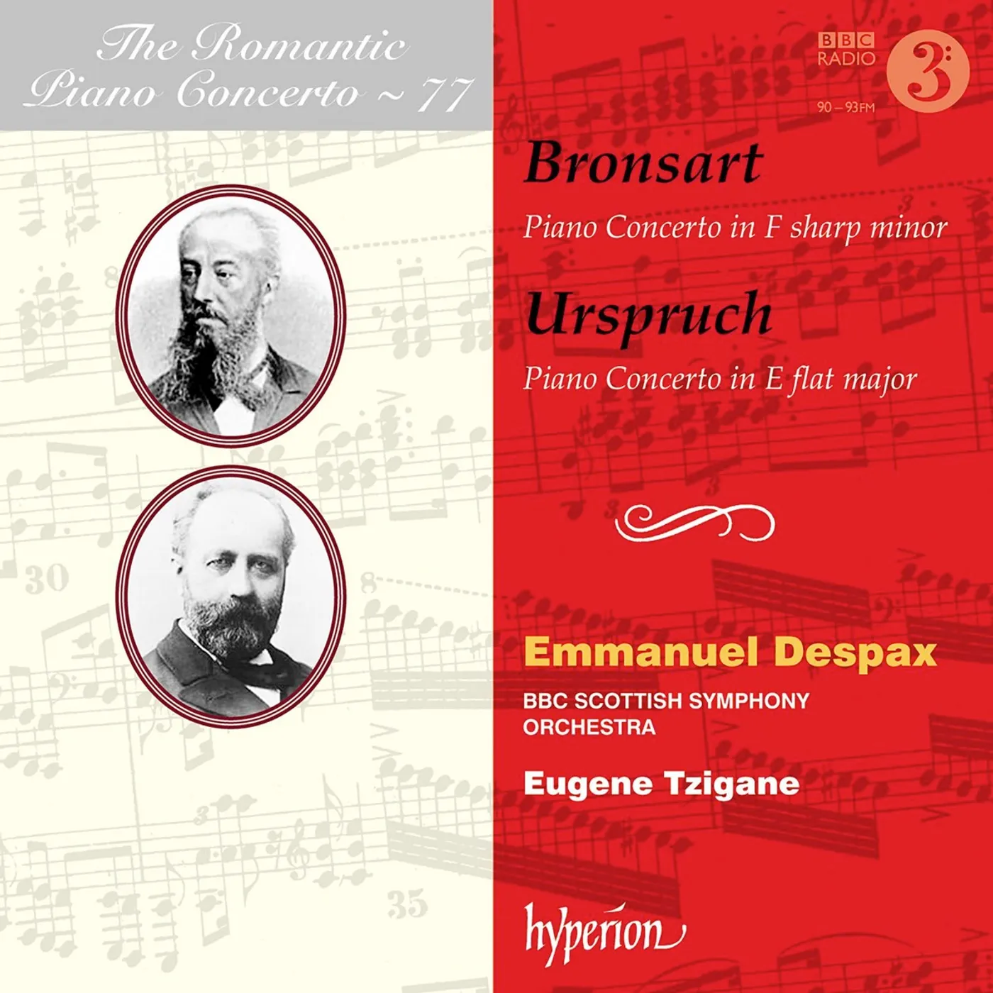 Emmanuel Despax Romantic Piano Concerto Vol. 77 CD