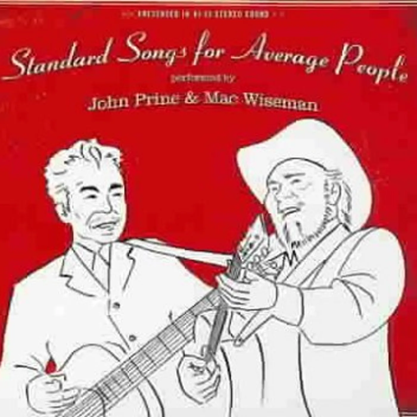 John Prine Standard Songs for Average People CD