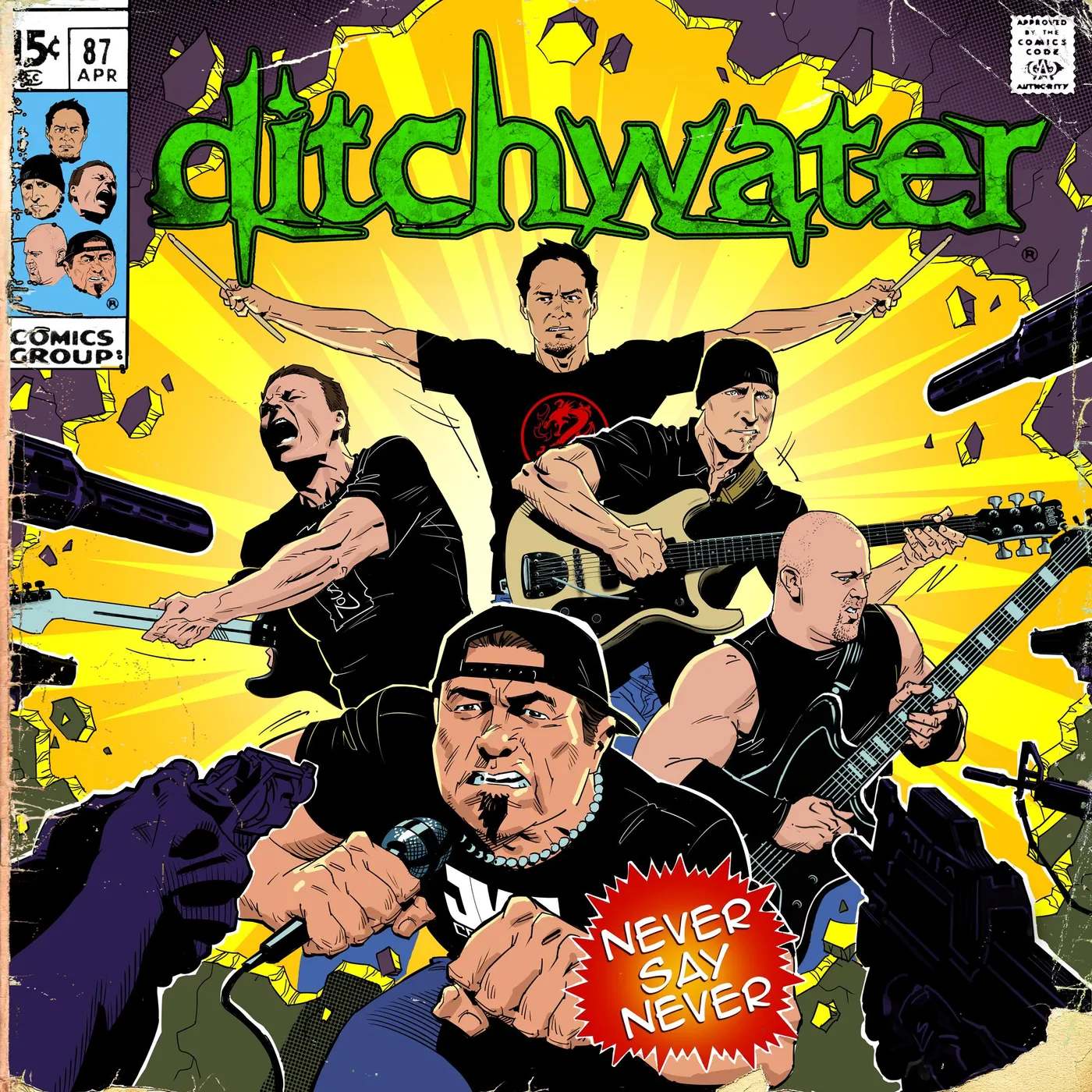 Ditchwater NEVER SAY NEVER CD