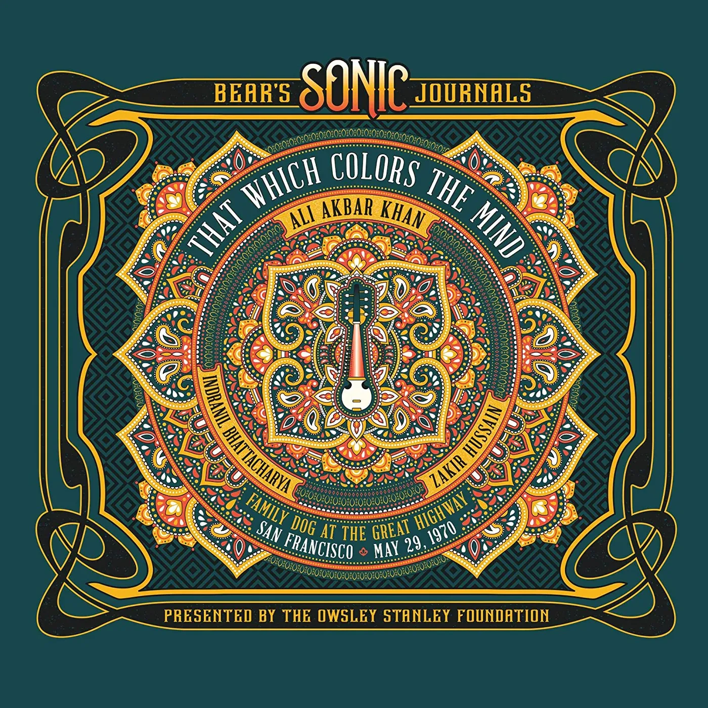 Ali Akbar Khan BEARS SONIC JOURNALS: THAT WHICH COLORS THE MIND CD