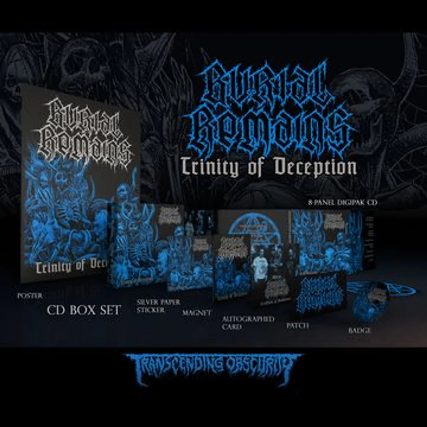 Burial Remains TRINITY OF DECEPTION CD