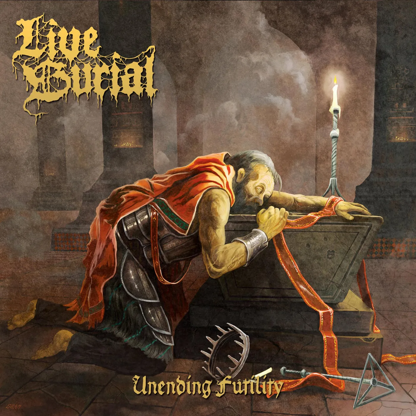 Live Burial Unending Futility CD