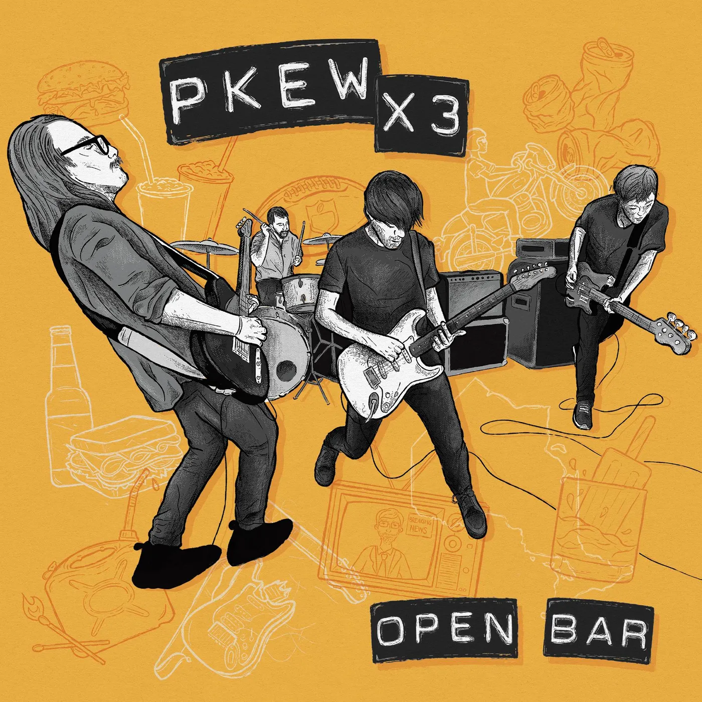 Pkew Pkew Pkew Open Bar CD