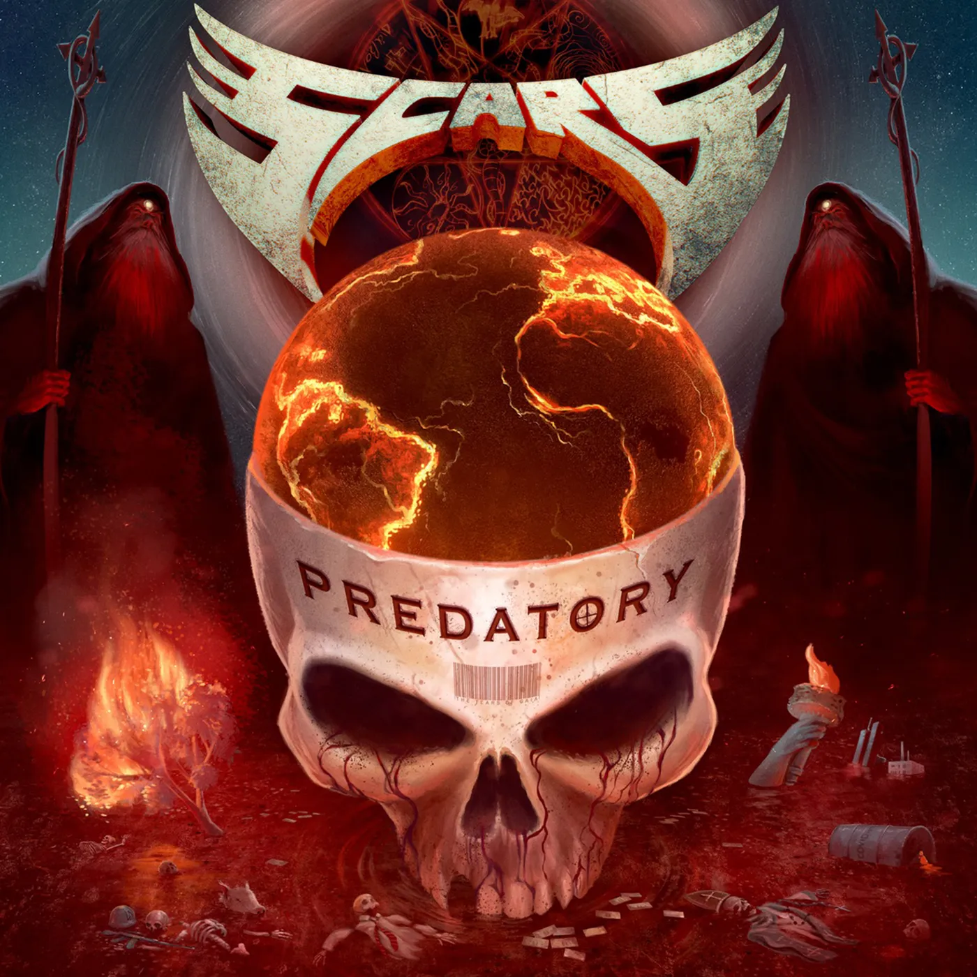 Scars PREDATORY CD