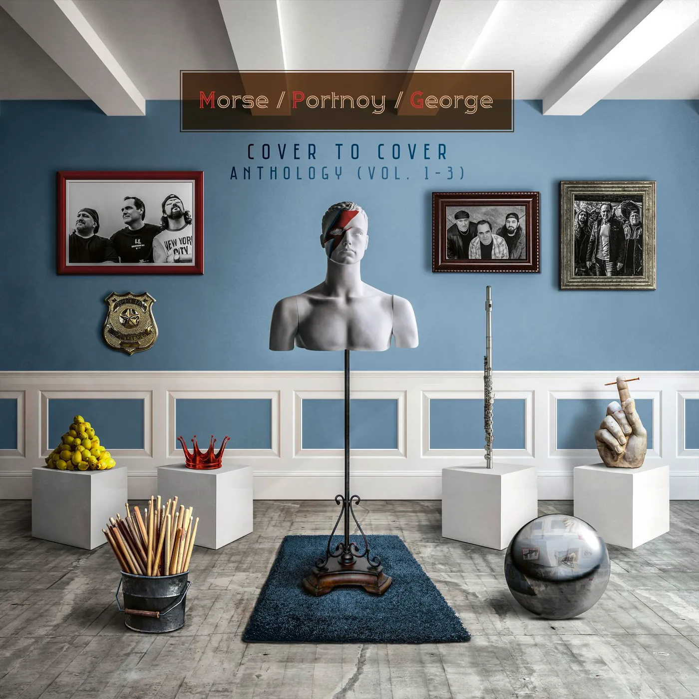 Morse/Portnoy/George COVER TO COVER ANTHOLOGY (VOL 1-3) CD