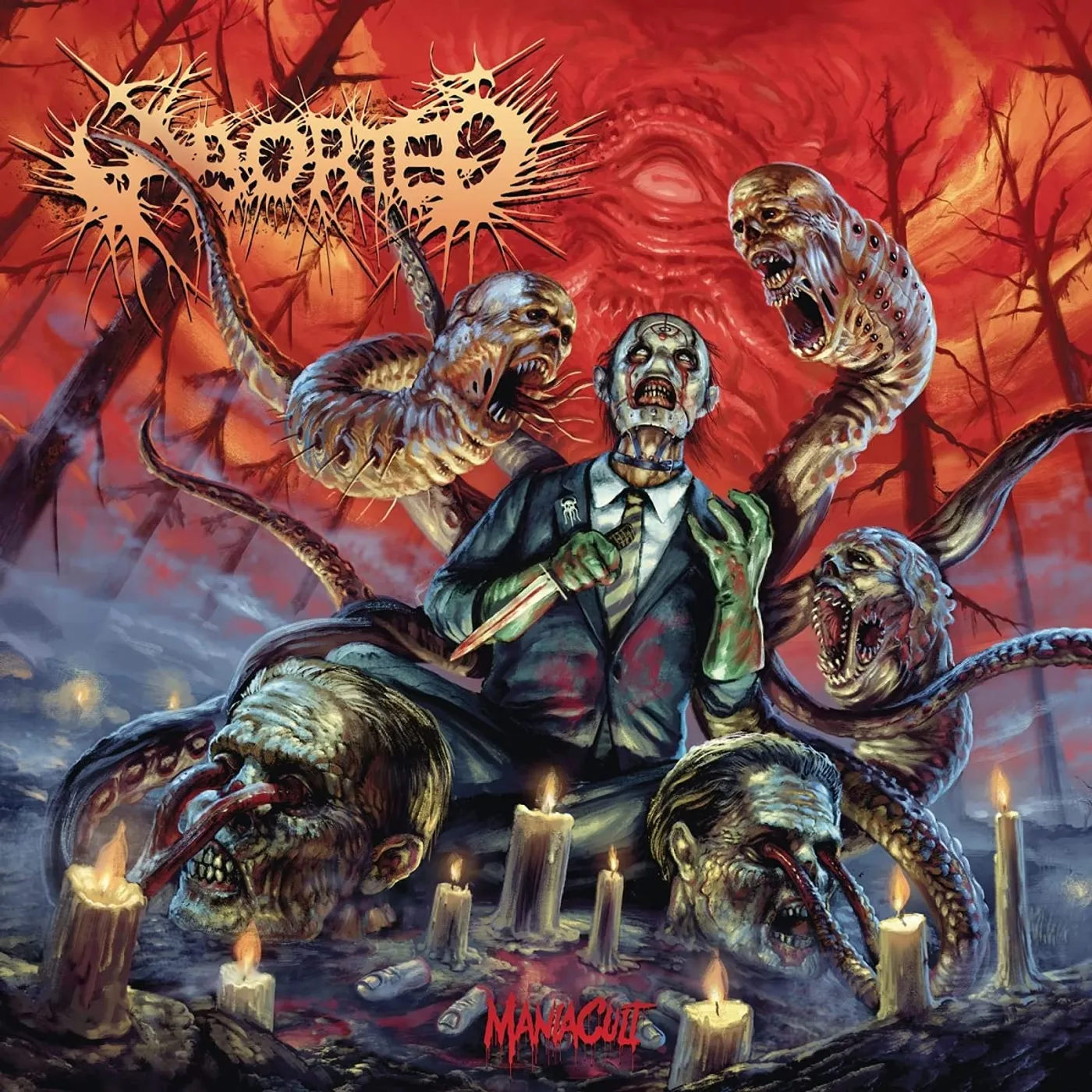 Aborted MANIACULT CD